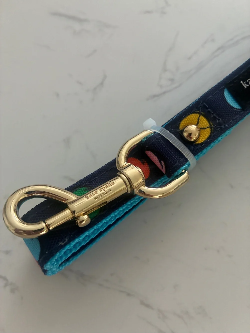 Kate Spade New York Polka Dot 54” Dog Leash Designer Pet Leash NWT